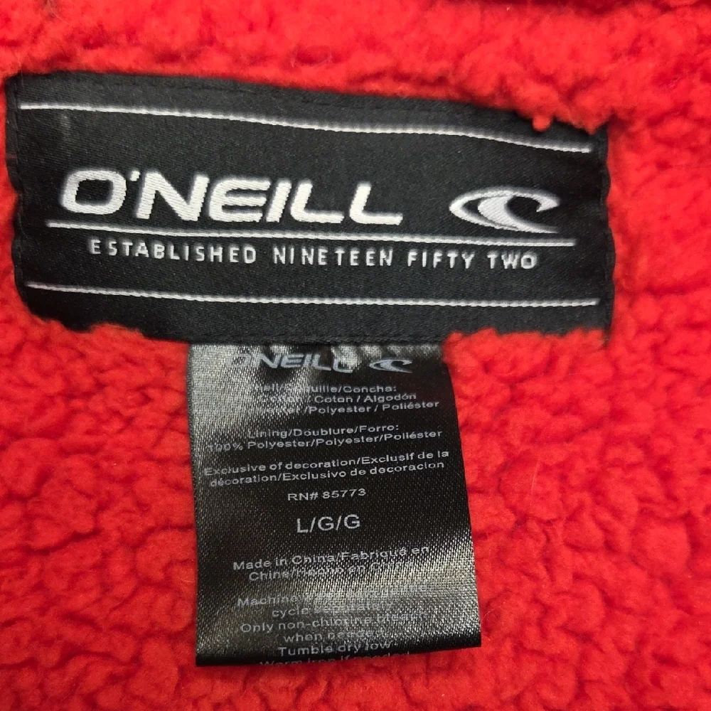 O'Neill Lg. Charcoal Fleece Lined‎ Hoodie